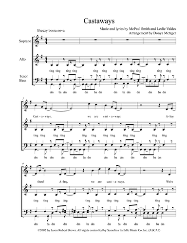 Castaways (arr. Donya Metzger)