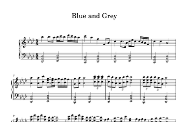 Blue & Grey (arr. MrTanKpop)