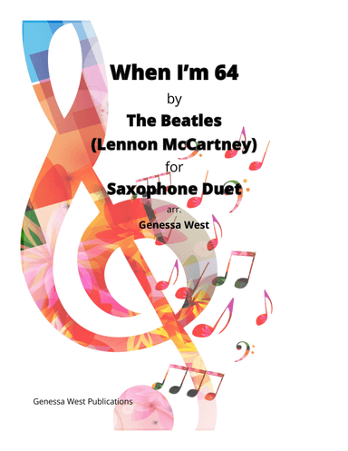 When I'm Sixty-four (arr. Genessa West)