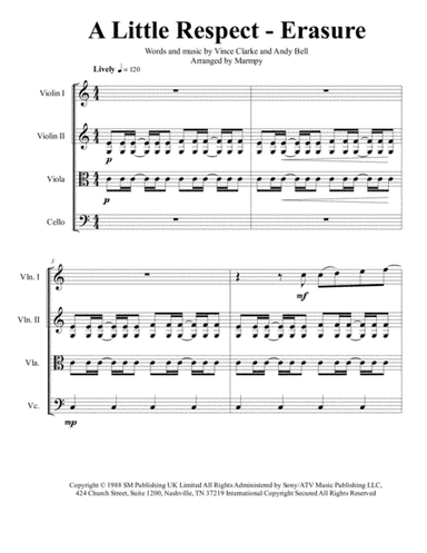 A Little Respect (arr. Marmpy)