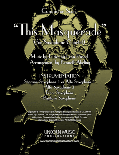 This Masquerade (arr. Kenneth Abeling)