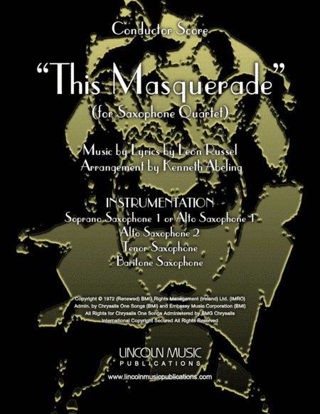 This Masquerade (arr. Kenneth Abeling)
