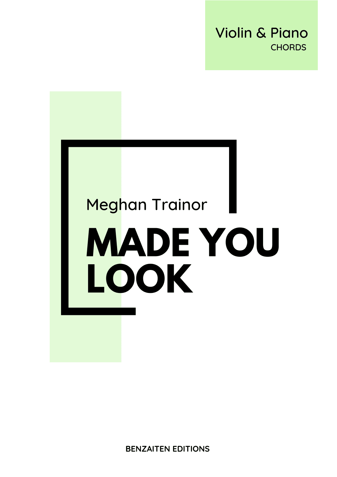 Made You Look (arr. Benzaiten Editions)