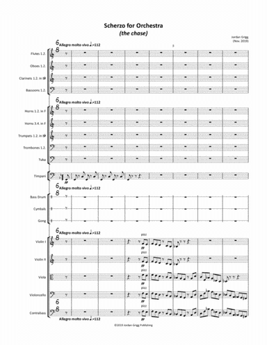Scherzo for Orchestra (the chase)