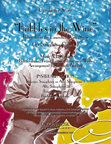 Bubbles In The Wine (arr. Kenneth Abeling)