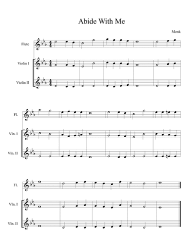 Abide with Me / Eventide (arr. Angie Wiranata)