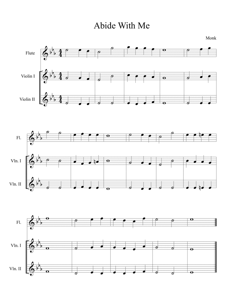 Abide with Me / Eventide (arr. Angie Wiranata)