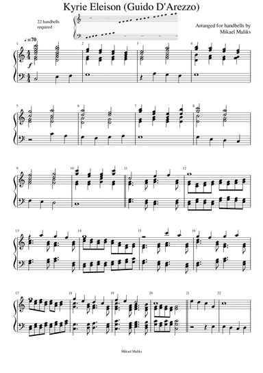Three Gregorian Chants and a Fugue - 3.Kyrie Eleison