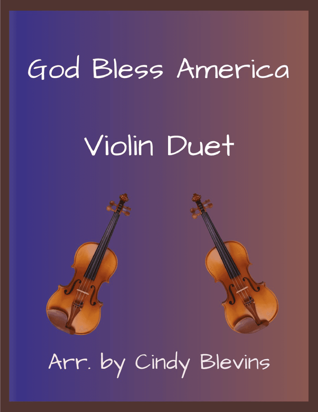 God Bless America (arr. Cindy Blevins)