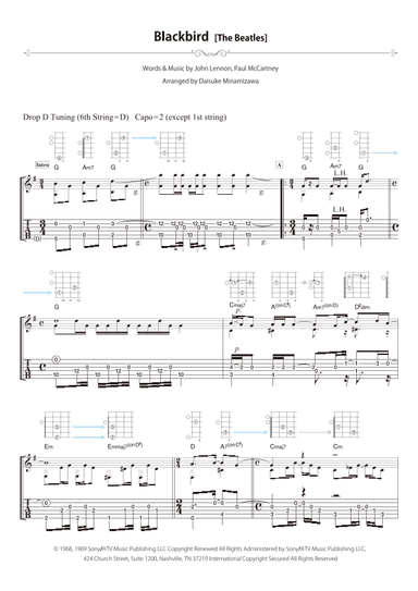 Blackbird (arr. Daisuke Minamizawa)