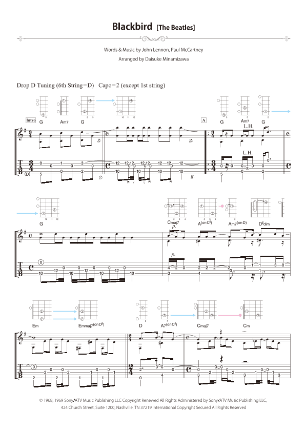 Blackbird (arr. Daisuke Minamizawa)
