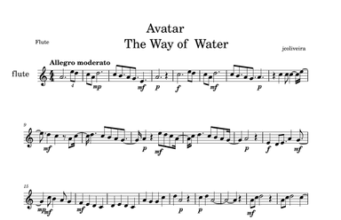 The Way Of Water (arr. julio cesar)