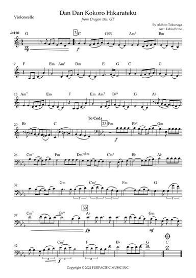 Dragon Ball Gt (arr. Fabio Britto)