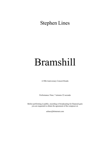 Bramshill Concert Rondo