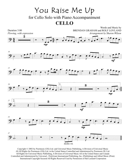You Raise Me Up (arr. Sharon Wilson)