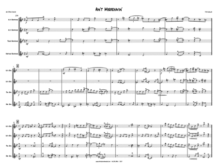 Ain't Misbehavin' (arr. Steve Hoover)