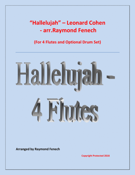 Hallelujah (arr. Raymond Fenech)