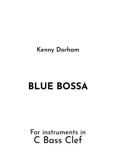 True Blue Bossa (arr. Jireh J.)