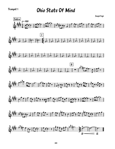 Ohio State Of Mind(Brass Quintet)