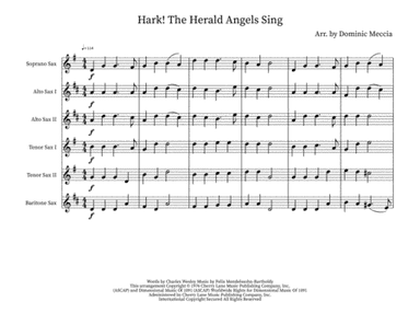 Hark! The Herald Angels Sing (arr. Dominic Meccia)