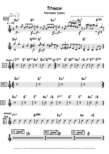 Titanium (arr. Lef Germenlis)
