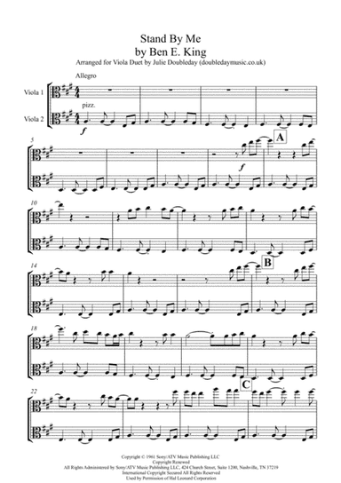 Stand By Me (arr. Julie Doubleday)