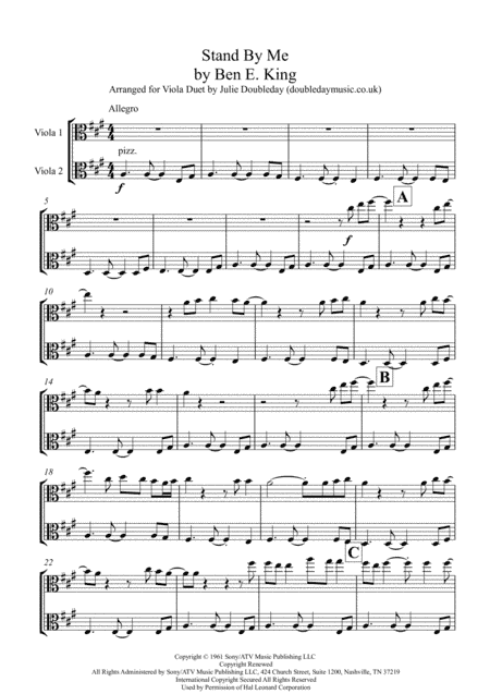 Stand By Me (arr. Julie Doubleday)