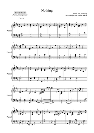 Nothin' On You (arr. Marvella Fidelia)