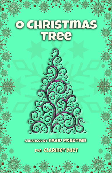 O Christmas Tree, (O Tannenbaum), Jazz style, for Clarinet Duet (arr. David McKeown)