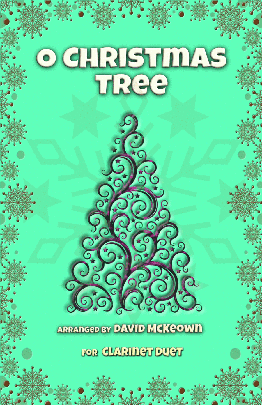 O Christmas Tree, (O Tannenbaum), Jazz style, for Clarinet Duet (arr. David McKeown)