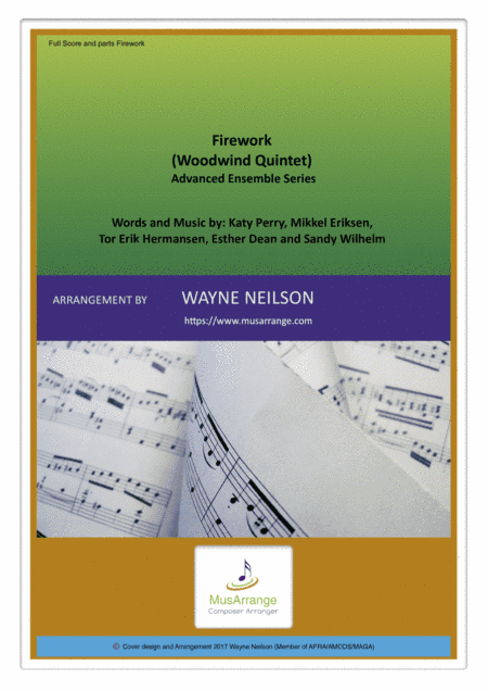 Firework (arr. Wayne Neilson (APRA/AMCOS/MAGA))