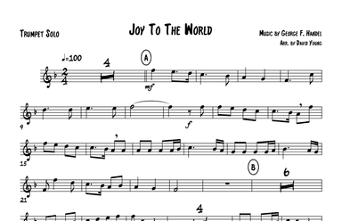 Joy To The World (arr. David W. Young)