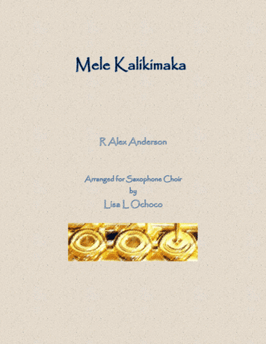 Mele Kalikimaka (arr. Lisa L Ochoco)