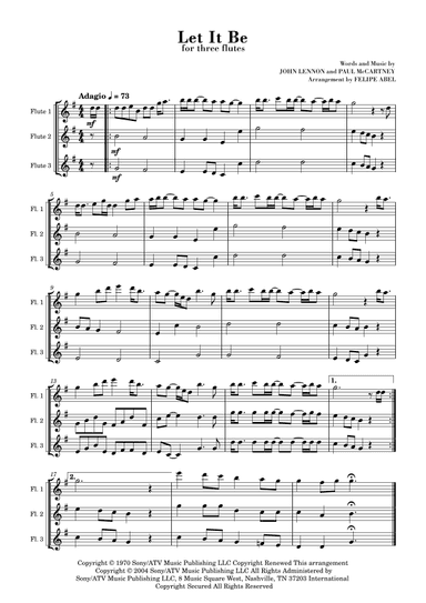 Let It Be (arr. Felipe Abel)