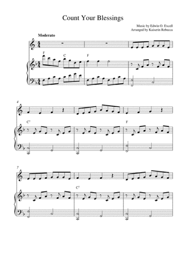 Count Your Blessings (arr. Kaiserin Rebecca)