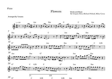 Flowers (arr. Tonzera)