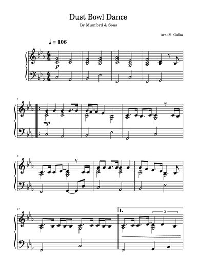 Dust Bowl Dance (arr. M. Galka)