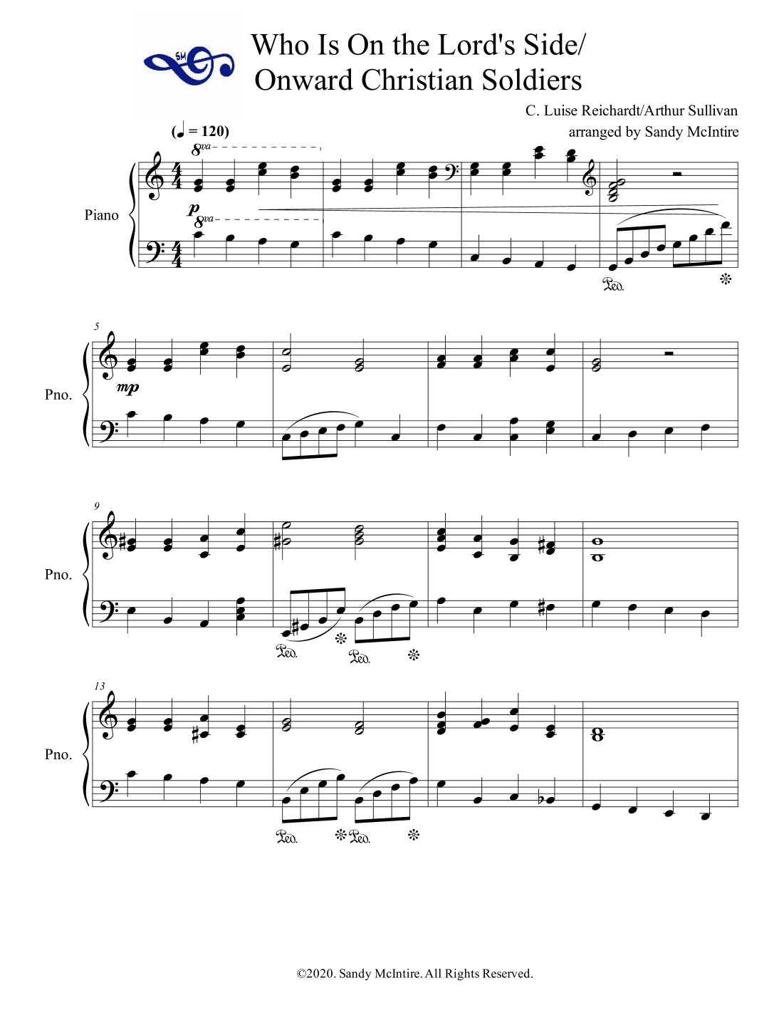 Who Is on the Lord's Side/Onward Christian Soldiers (arr. Sandy McIntire)