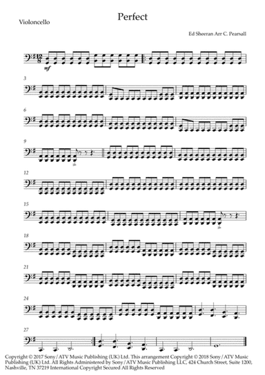 Perfect (arr. Caroline Pearsall)