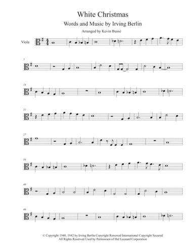 White Christmas (arr. Kevin Busse)