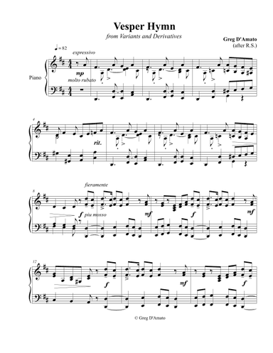 Vesper Hymn