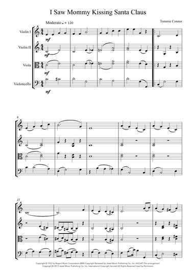 I Saw Mommy Kissing Santa Claus (arr. Sherry Lewis)