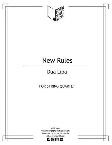 New Rules (arr. Jose Quintana)