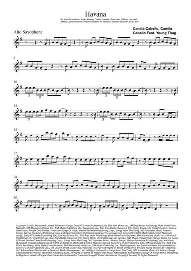 Havana (arr. Juan Arce)