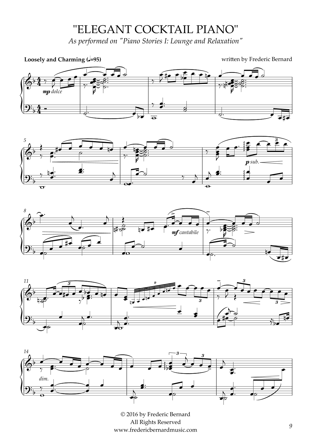Elegant Cocktail Piano