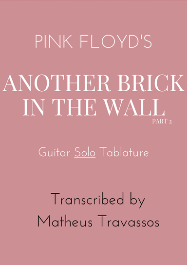Another Brick In The Wall, Part 2 (arr. Matheus Travassos)