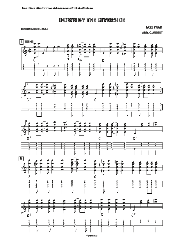 Down by the riverside (arr. Caroline Aubert)