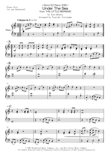 Under The Sea (arr. Tsuyoshi Yoroiguma)