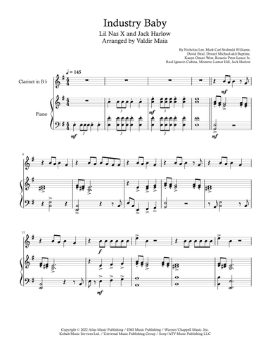 Industry Baby (arr. Valdir Maia)