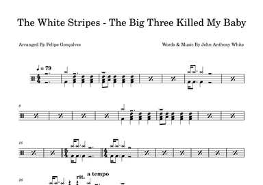 The Big Three Killed My Baby (arr. Felipe Gonçalves)